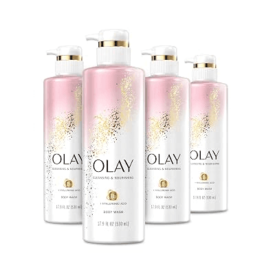 Olay Intensely Hydrating Hyaluronic Serum Complex Body Wash – Gel Douche Hydratation Intense